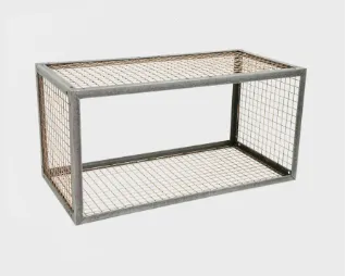 BRIX Rectangle Metal Panel with Open Back