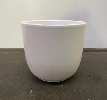 White Plant Pot