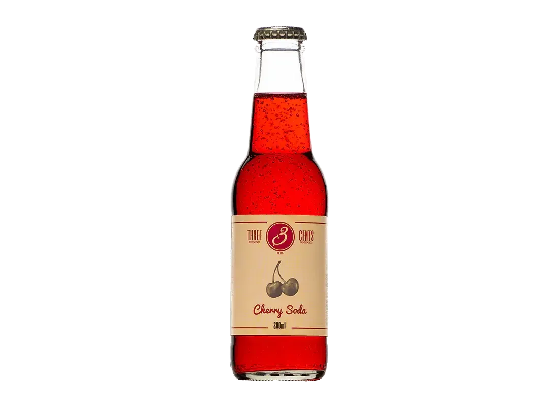 3 cents Cherry Soda.