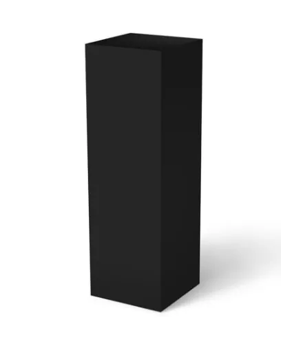 Medium Black Acrylic Plinth