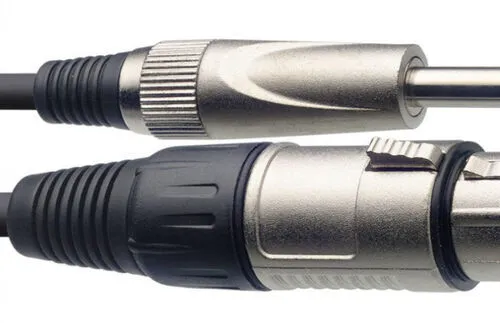 XLR Female to Mono Jack Lead 13ft