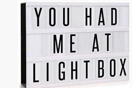 Light Up Message Board