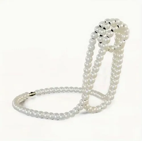 White Pearl Wine Display Stand