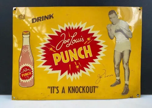 Vintage Sign Joe Louis Punch