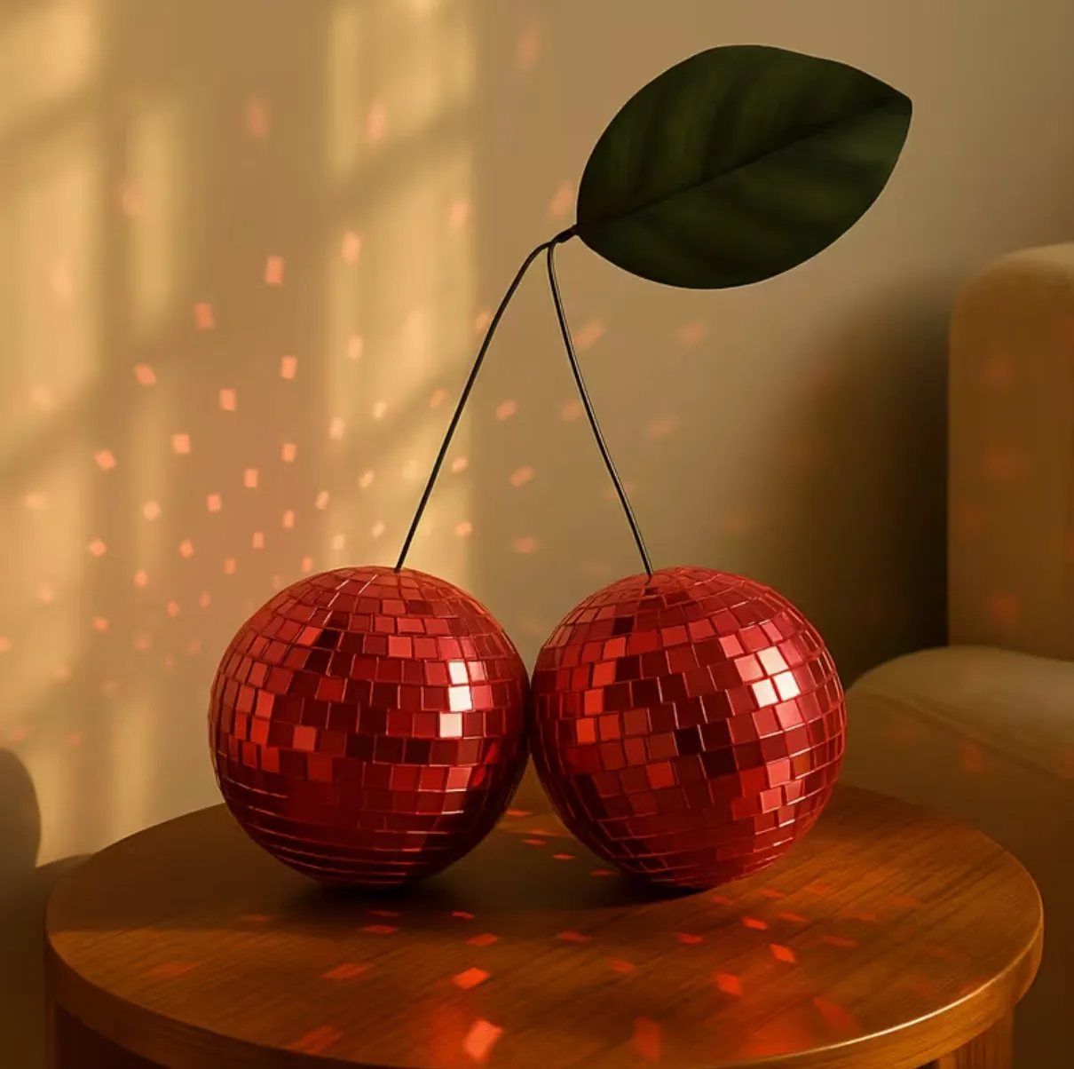 Cherry Disco Balls