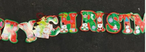 Merry Christmas Bunting