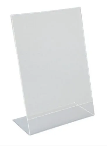 Clear Plastic Sign Holders