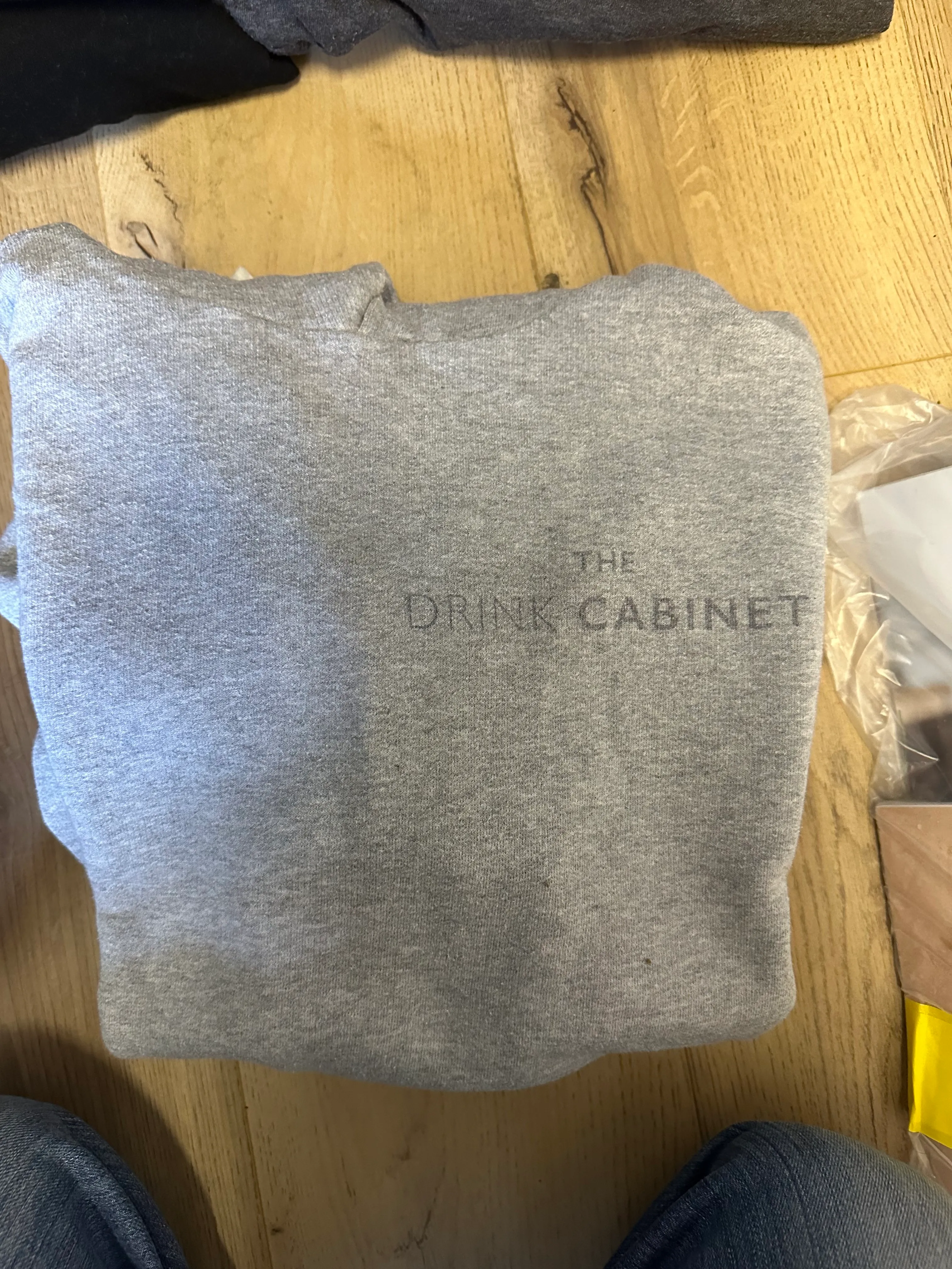 TDC Faberge Light Grey Hoodie (Medium)