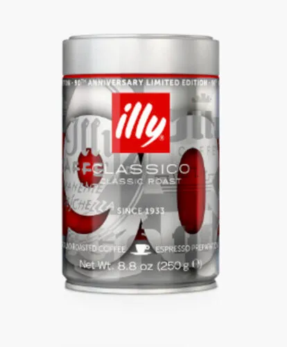Illy Ground Roasted Coffee (90th Anniversary)