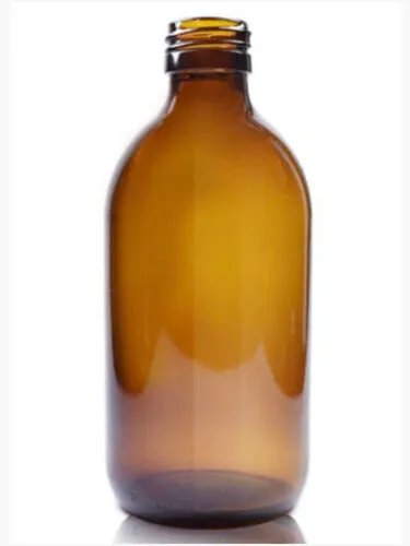 300ml Amber Glass Syrup Bottle