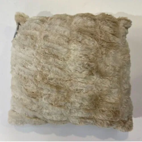 Fluffy Beige Cushions