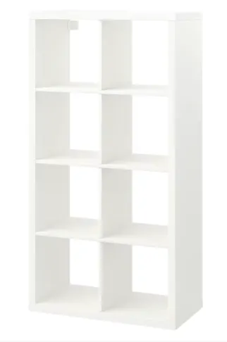White Kallax Unit 2x4