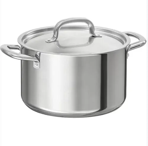 5L Stainless Steel Pot, with Lid