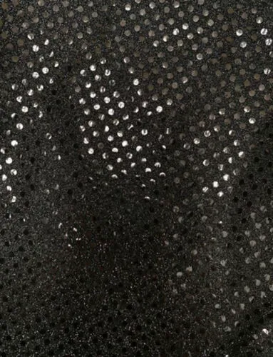 Black Sequined Fabric