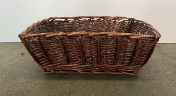 Dark Wicker Basket
