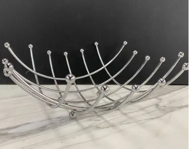 Silver Fruit Basket