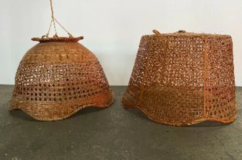 Wicker Lampshade