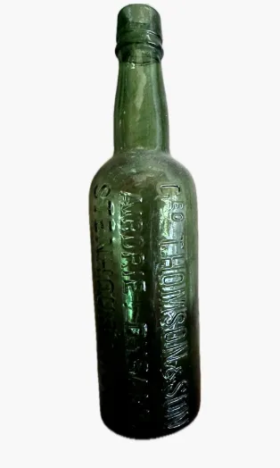 200ml Green Glass Bottle