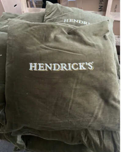 Hendrick's Embroidered Cushions