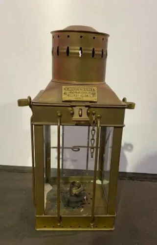 Antique Gold Lantern
