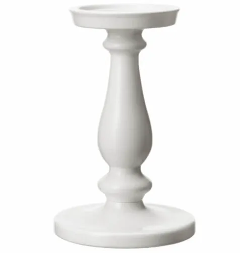White Candle Holder Large