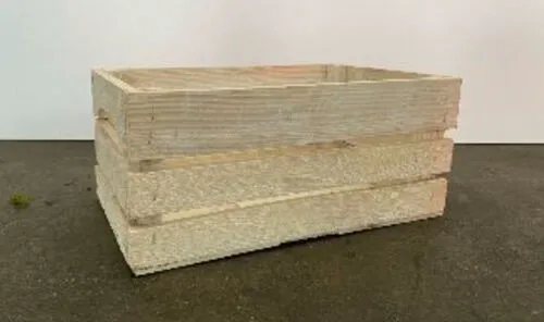 Small Light Wooden Crate