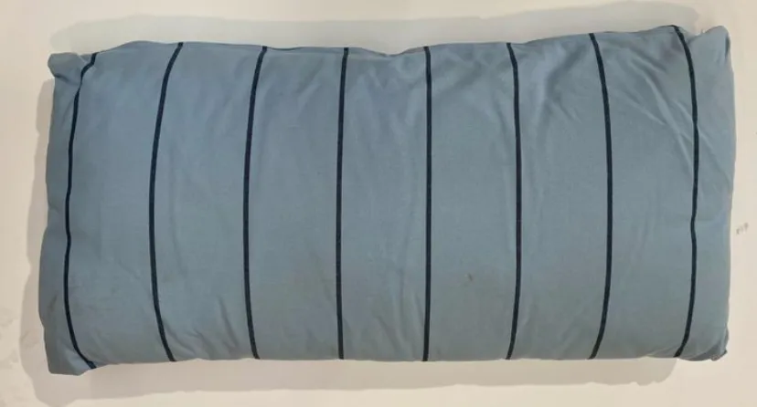 Blue Stripe Rectangle Cushions