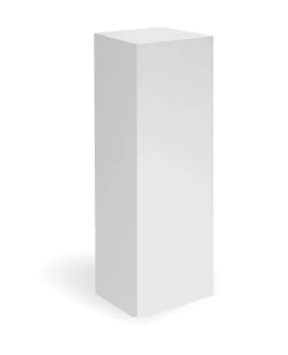 White Acrylic Plinths