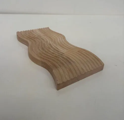 Curved Wooden Serving Board