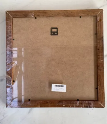 Dark Wooden Square Frame (12 x 12)