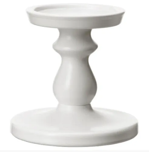 White Candle Holder Small