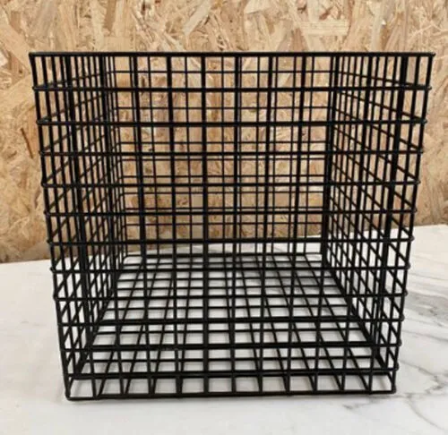 Metal Black Basket