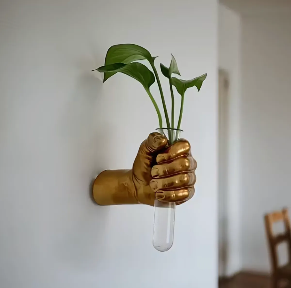 Hand shaped Wall-Mounted Flower Holder