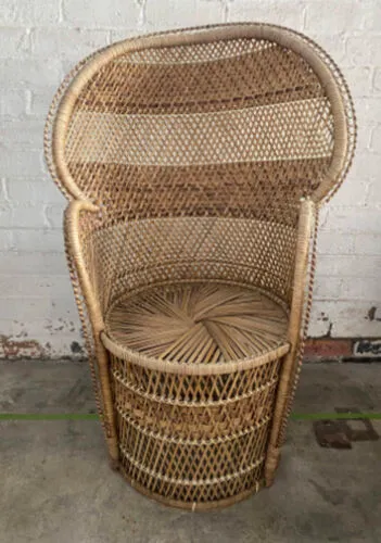 Small Rattan Peacock Chair
