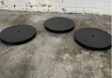 Round Base Weights for Poles