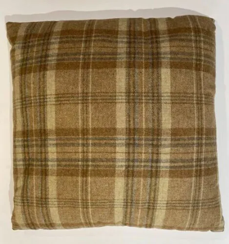 Beige Tartan Cushions