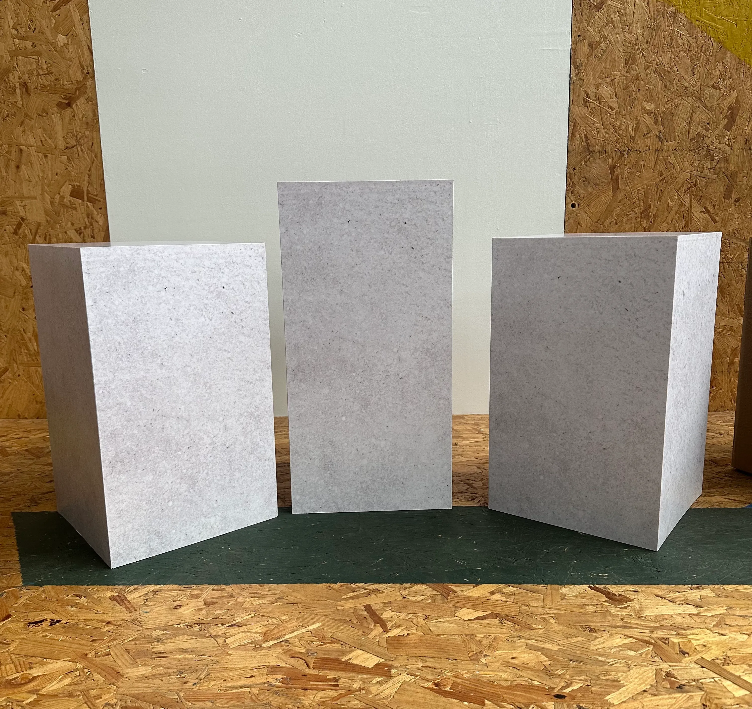 Small Stone Effect Plinths (Fuji)