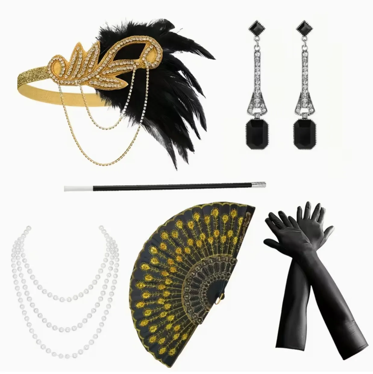 1920’s Masquerade Ball 6 piece set