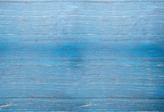Weathered Blue Painted Wood Background