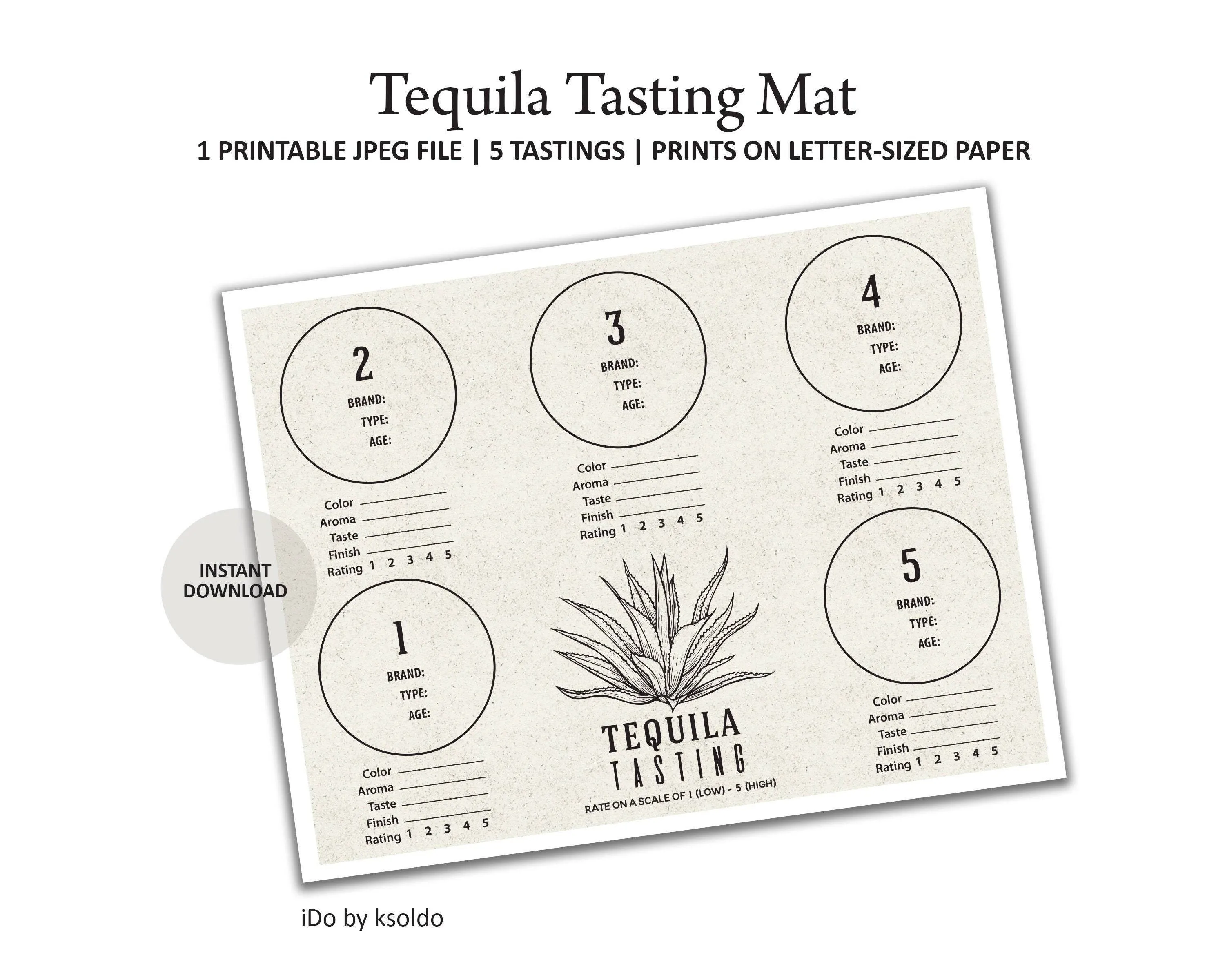 Branded Tasting Mats (Custom)