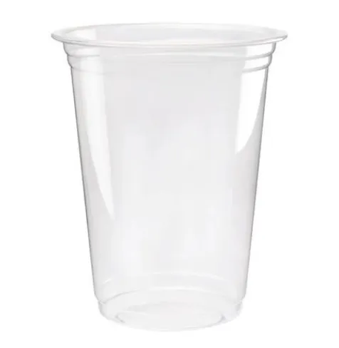 Half Pint Clear Plastic Cup