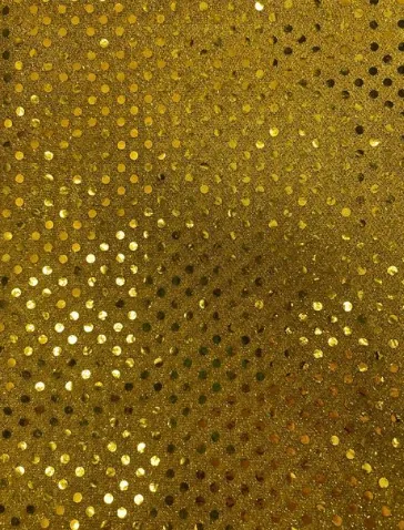 Gold Sequined Fabric
