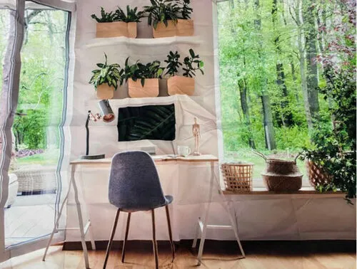 Home Office Backdrop