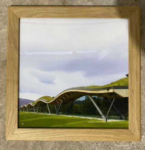 Square Oak Frame (13 x 13)