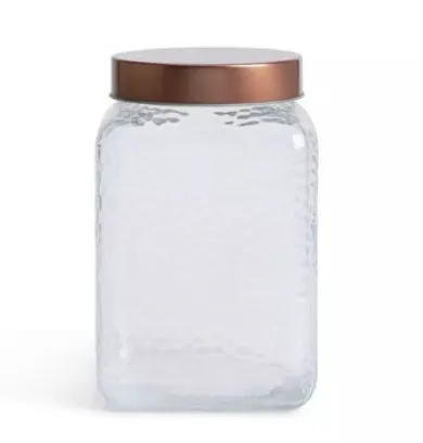 Copper Top Glass Jar 2.2l