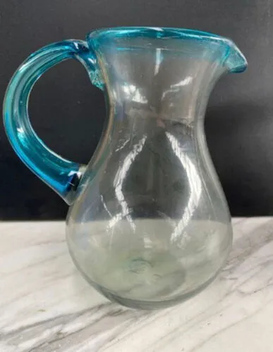 Blue Rimmed Jug