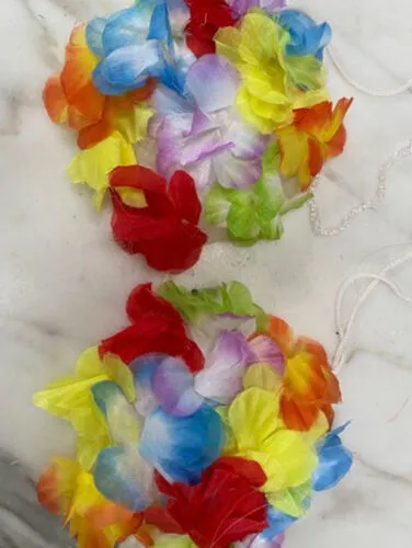 Hawaiian Flower Bra