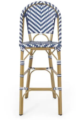 Blue and White Chair
