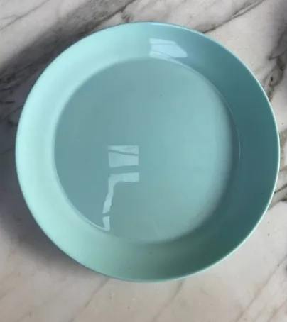 Turquoise Blue Plate