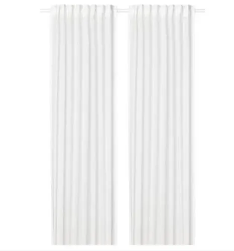 White Sheer Curtains